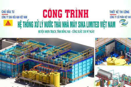 Dự Án Hệ Thống Xử Lý Nước Thải Nhà Máy SIKA Việt Nam – Giải Pháp Xử Lý Nước Thải Polymer Hiệu Quả