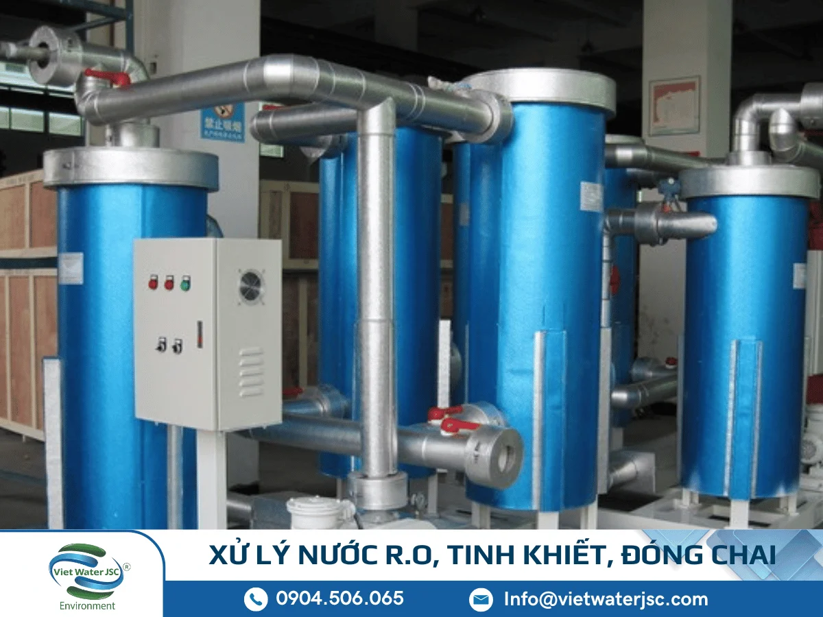 Xử lý nước R.O, tinh khiết, đóng chai