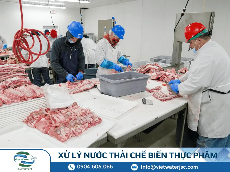 Xử lý nước thải chế biến thực phẩm