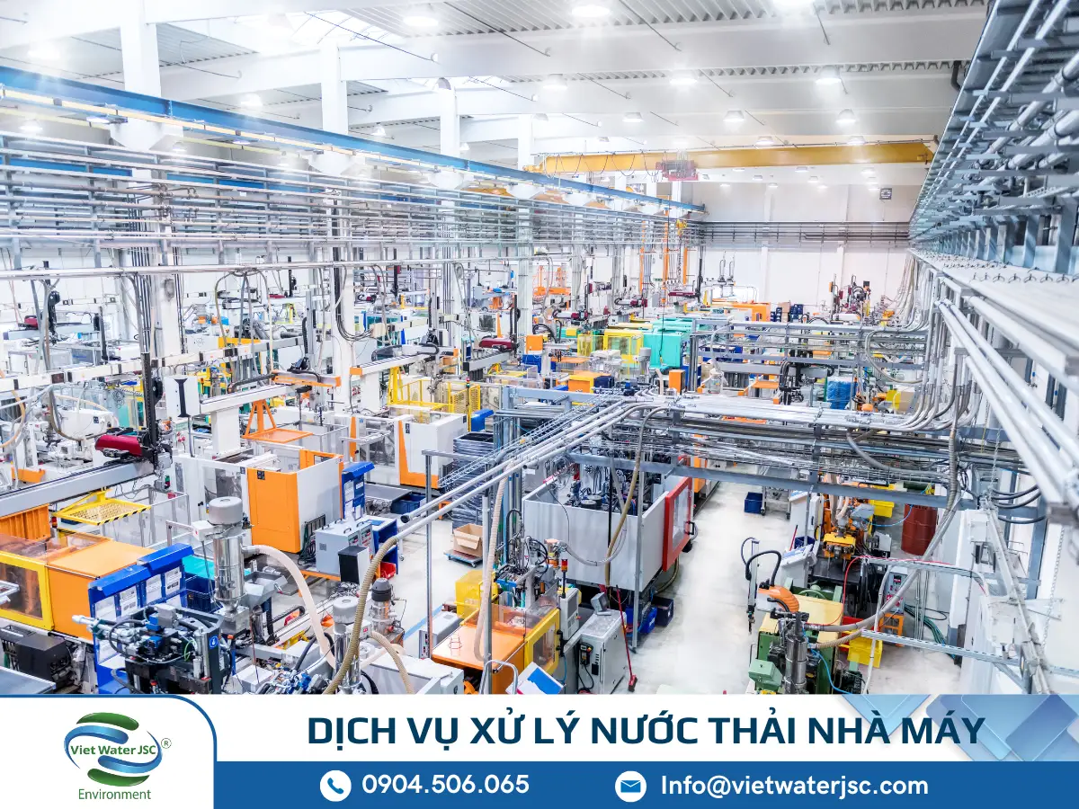Xử lý nước thải nhà máy